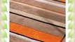 Flair Rugs Infinite Inspire Broad Stripe Handtufted Rug Orange 80 x 150 Cm