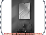 Fuji Shaver LED Bathroom Illuminated Mirror With Demister Pad