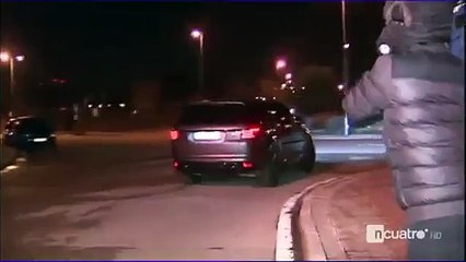 Tremendo placaje de la seguridad a un fan que quería un autógrafo de Cristiano Ronaldo