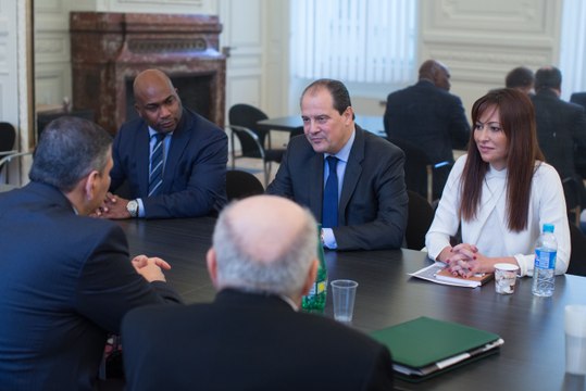 Rencontre bilatérale entre Jean-Christophe Cambadélis et l'opposition syrienne