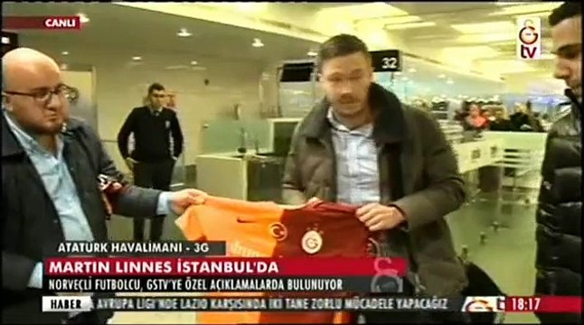Martin Linnes İstanbul'a geldi!