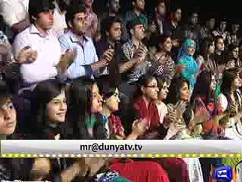 Dunya News- Mazaq Raat-part 1of4-2015-11-09-Saeed Ajmal Join Vasay Chaudh