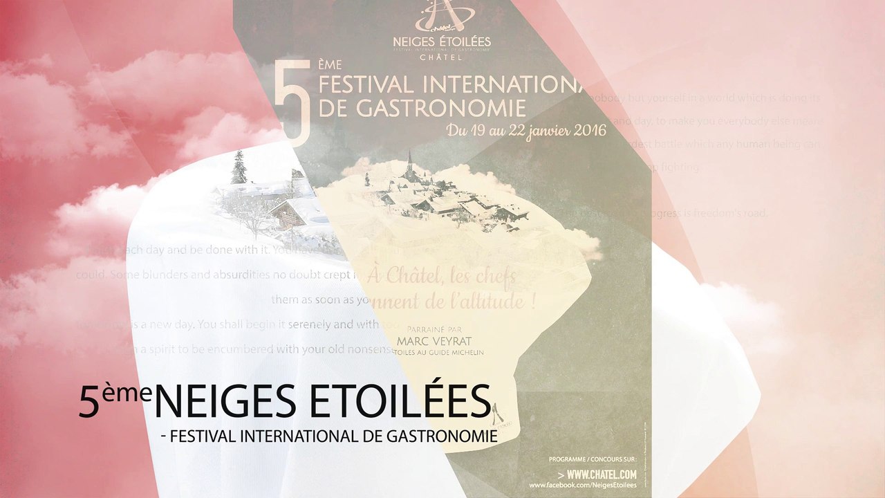 Neiges Etoilées Châtel Janvier 2016