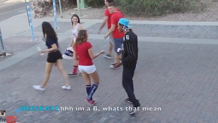 Funny Bee Girls Prank 2014