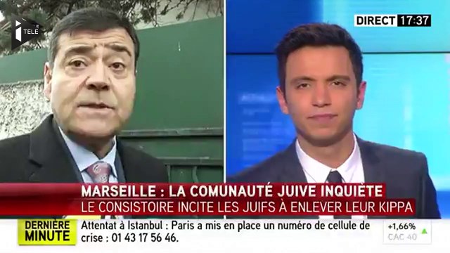 Marseille: le Consistoire israélite conseille à la communauté juive de ne pas porter la kippa