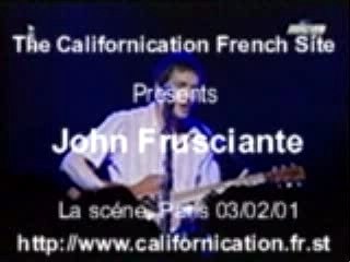 John Frusciante - Paris (acoustique)