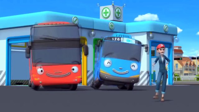 Приключения Тайо, 18 серия. Космические приключения (часть 2). Мультики про автобусы и маш