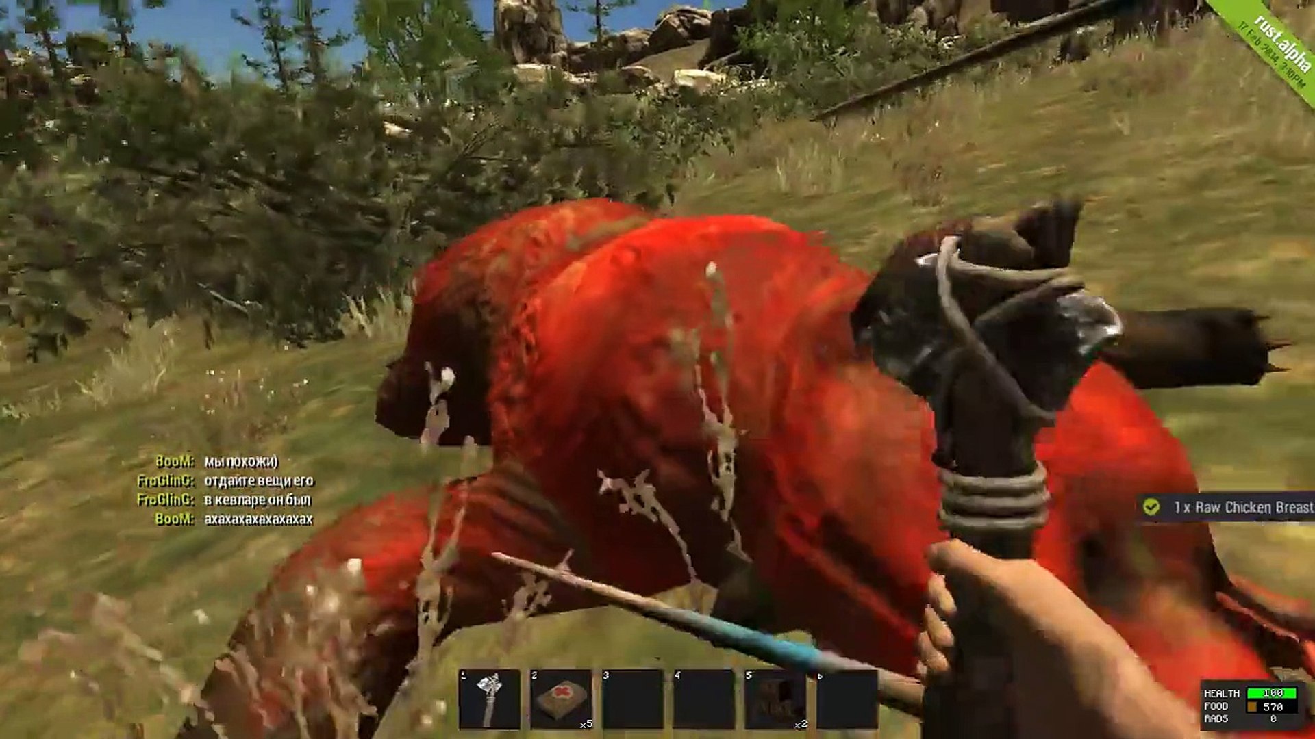 ⁣Rust выживание #3 - Голодный Дони