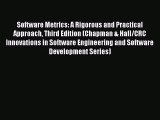 [PDF Download] Software Metrics: A Rigorous and Practical Approach Third Edition (Chapman &