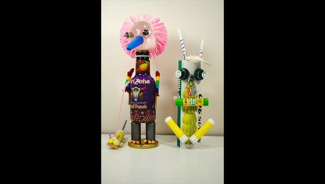 Animobjet - Sculpture d'Assemblage - Classe de 6E - Collège Pierre Loti - Rochefort 2016