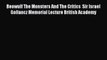 [PDF Download] Beowulf The Monsters And The Critics  Sir Israel Gollancz Memorial Lecture British