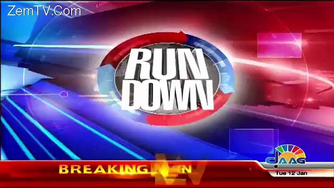 Rundown – 12th January 2016