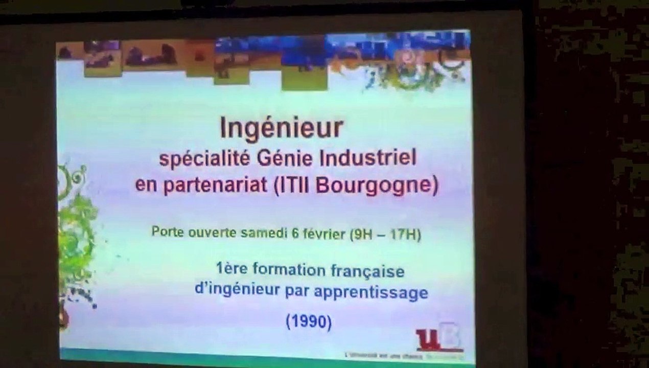La vitrine des études scientifiques supérieures du Grand Auxerrois