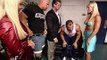 Stone Cold Steve Austin, Kurt Angle, Debra, Vince McMahon and Torrie Wilson Backstage Segment