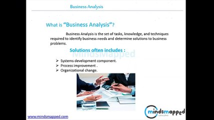 Business Analyst Overview by MindsMapped