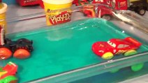 Play Doh Happy Meal Hot Wheels McDonalds Kids Baby Toys Dinoco Lightning McQueen Mater