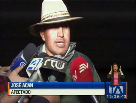 Los deshielos del Chimborazo dejan incomunicados a los habitantes