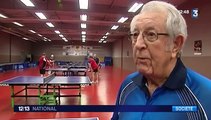 René Greffion, 80 ans, champion de France des vétérans du tennis de table
