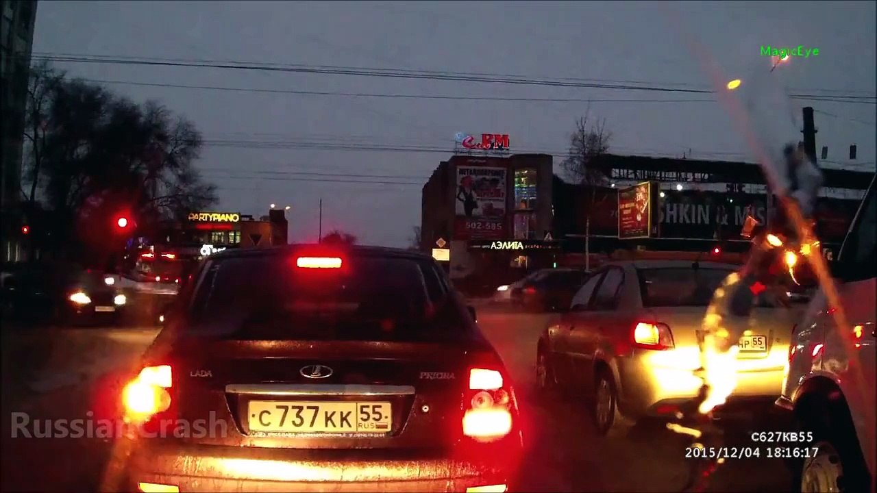 Подборка Аварий и ДТП #199/Декабрь 2015/Car crash compilation/Dec