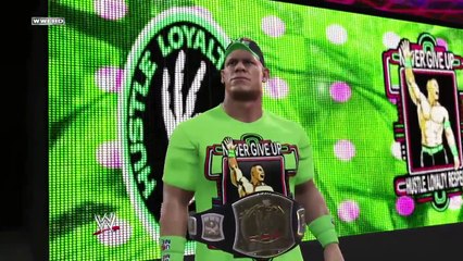 CNZ 2K15 John Cena vs Rey Mysterio Iron Man Match at Vengeance full match 2015 (PS4)