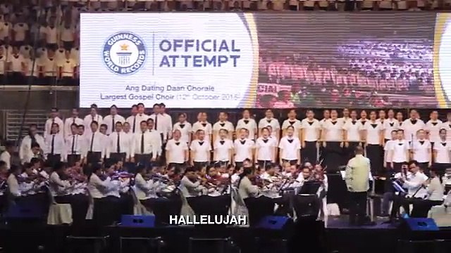 World's Largest Gospel Choir - Ang Dating Daan Chorale (Official Video)