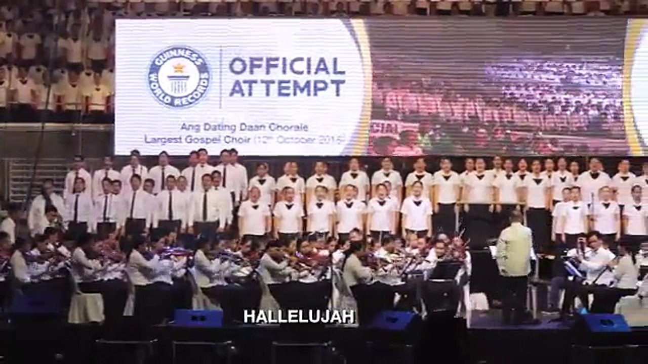 World's Largest Gospel Choir - Ang Dating Daan Chorale (Official Video)