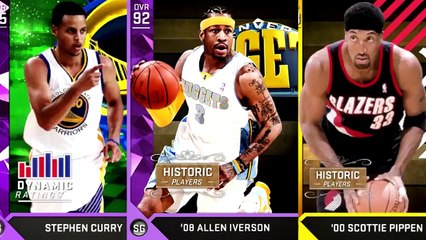 NBA 2K16 Historic Pack Box Opening DPOY Mutumbo