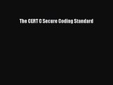 [PDF Download] The CERT C Secure Coding Standard [Download] Online