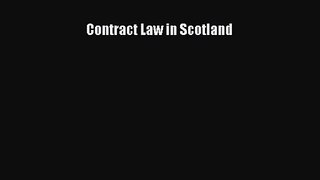 [PDF Download] Contract Law in Scotland [Download] Online