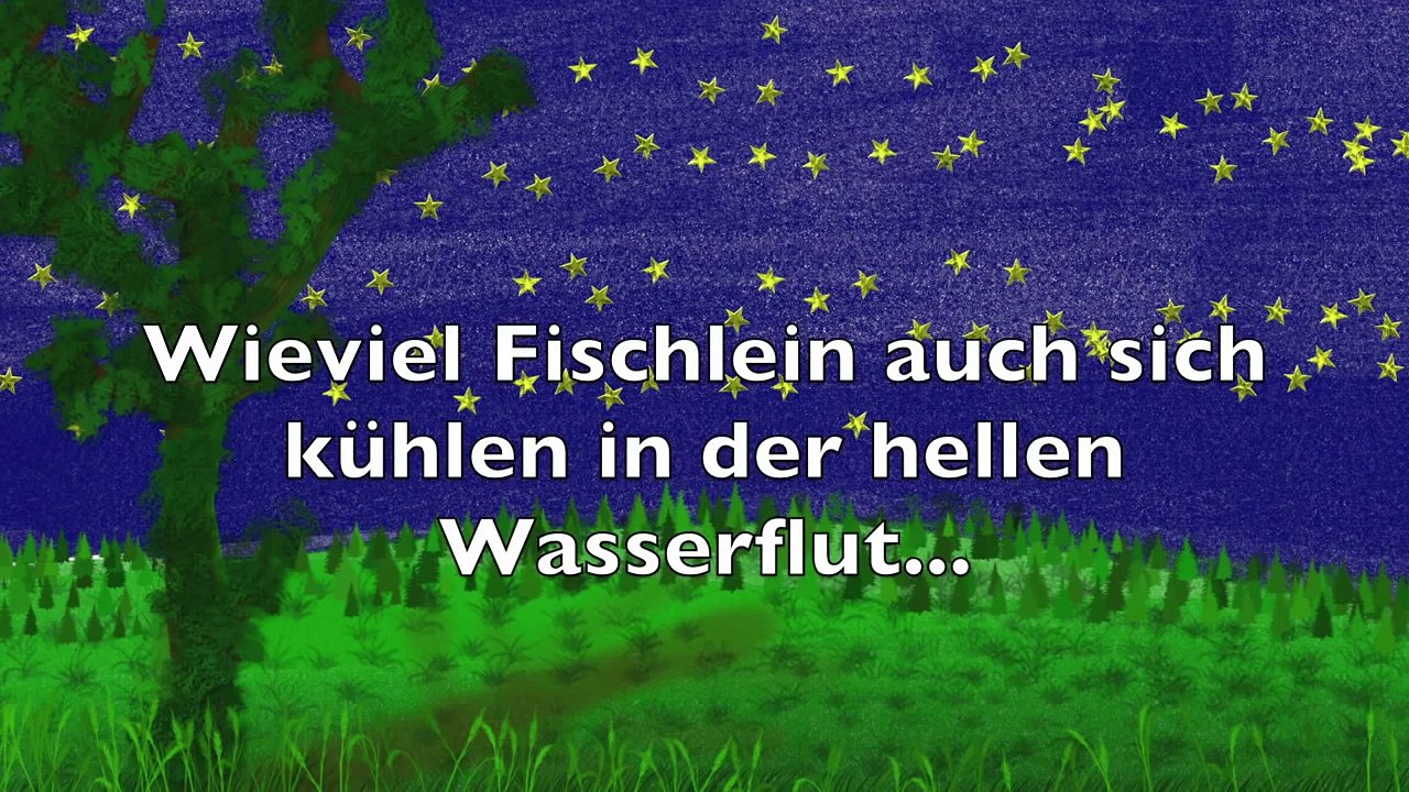 Schlaflieder Lullaby / Wiegenlieder Weißt du wieviel Sternlein stehen