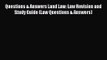 [PDF Download] Questions & Answers Land Law: Law Revision and Study Guide (Law Questions &