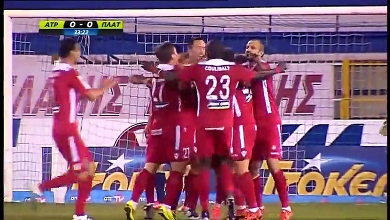Atromitos vs. Platanias  2 - 1  All Goals (Greek Cup - 12 January 2016)