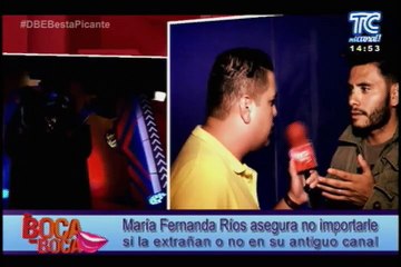 María Fernanda Ríos asegura no importarle si la extrañan o no en su antiguo canal