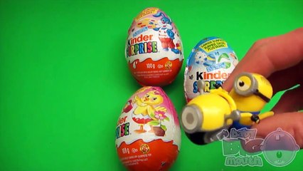 Download Video: TOYS - Opening 4 HUGE GIANT Kinder Surprise Easter Eggs! With Hello Kitty and Despicable Me Minions