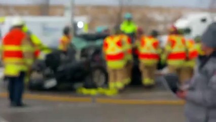 Accident at Bradley and Veterans Memorial