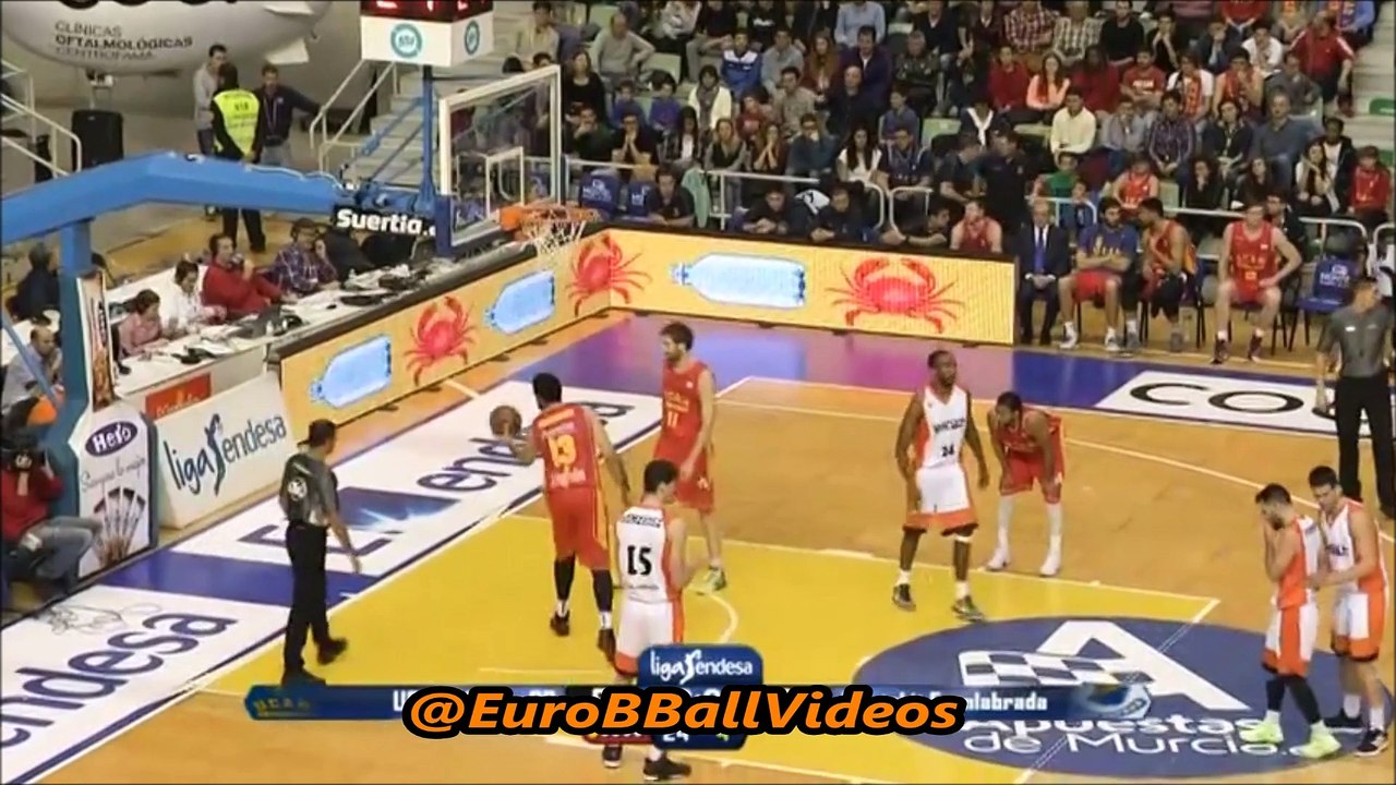 Marko Popović against UCAM Murcia 10.01.2016