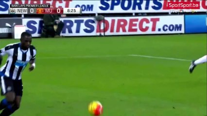 Newcastle-Manchester United 0-1 (Wayne Rooney)