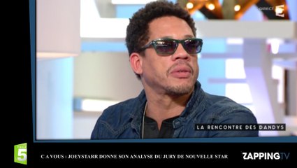 C à vous - JoeyStarr : Ses déclarations inattendues sur le jury de Nouvelle Star