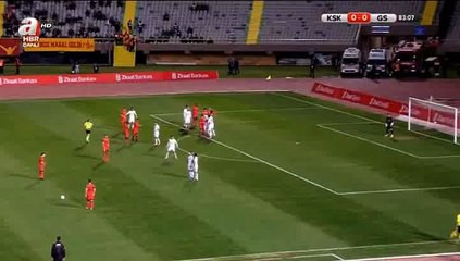 Aurelien Chedjou goal - Karsiyaka 0 - 1 Galatasaray - 12-01-2016