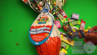 TOYS - Opening a Collection of Easter Surprise Eggs! With a Huge Kinder Surprise Maxi Egg!