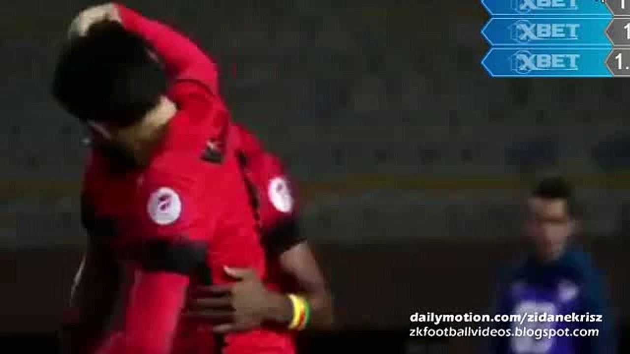 Gooal CHEDJOU AURELIEN 0-2 - Karsiyaka vs Galatasaray 12.01.2016