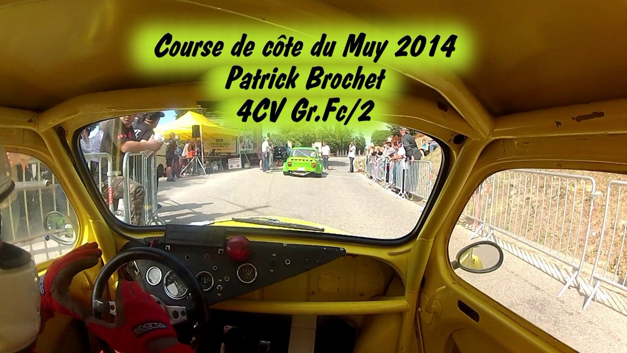 Course de côte du Muy 2014 Patrick Brochet Gr.Fc/2