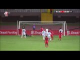 Sinan Gümüş Goal - Karşıyaka SK 0-3 Galatasaray  - 12-01-2016