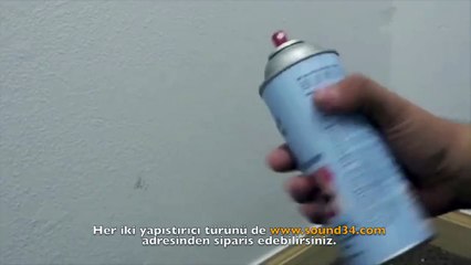 Akustik sünger nasıl uygulanır
