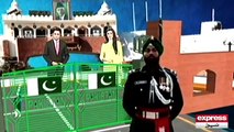 Pakistani Sardar On Wagha Border Sing Is King