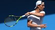 Rafael Nadal's practice at Rod Laver Arena at Australian Open. 13 Jan. 2016
