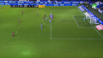 Bastidas A. Goal HD - Dep. La Coruna 0-2 Mirandes- 12-01-2016