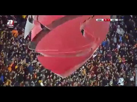 0-1 Aurélien Chedjou Goal Turkiye Kupasi R4 Group E - 12.01.2016, Karu015fu0131yaka SK 0-1 Galatasaray SK