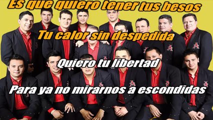La Arrolladora Banda El Limon - En Los Puritos Huesos - karaoke letra