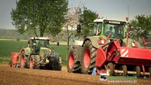 XXL Potato Planting | CLAAS XERION 5000 | Fendt Traktoren im Einsatz | Tractors | Agrartec